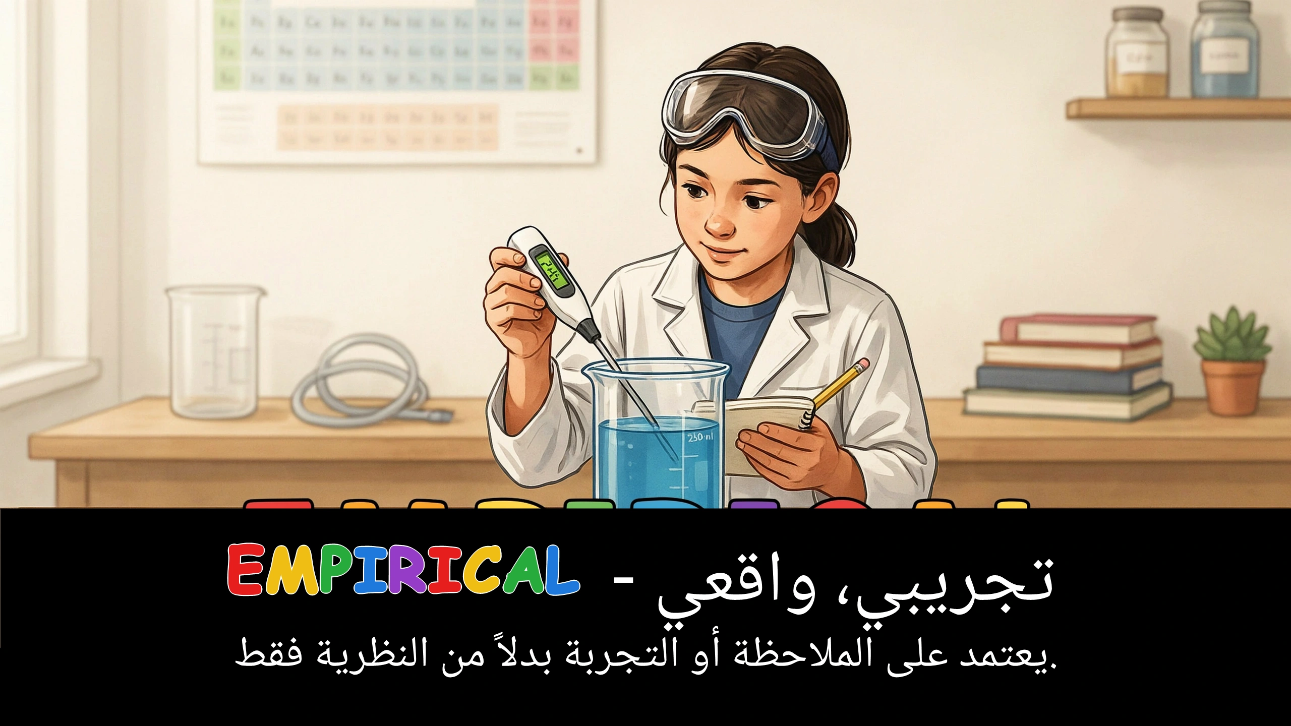 Arabic Illustration for empirical